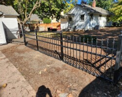 Iron Fence Installation Iron Fence Installation