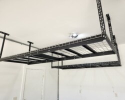 Overhead Storage Rack Installation Overhead Storage Rack Installation