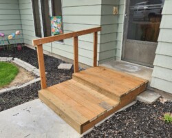 Front porch steps